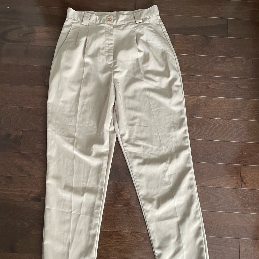 American apparel pleated pants